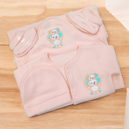 CNW3456 Newborn Winter Fleece Starter Set 5 Pcs