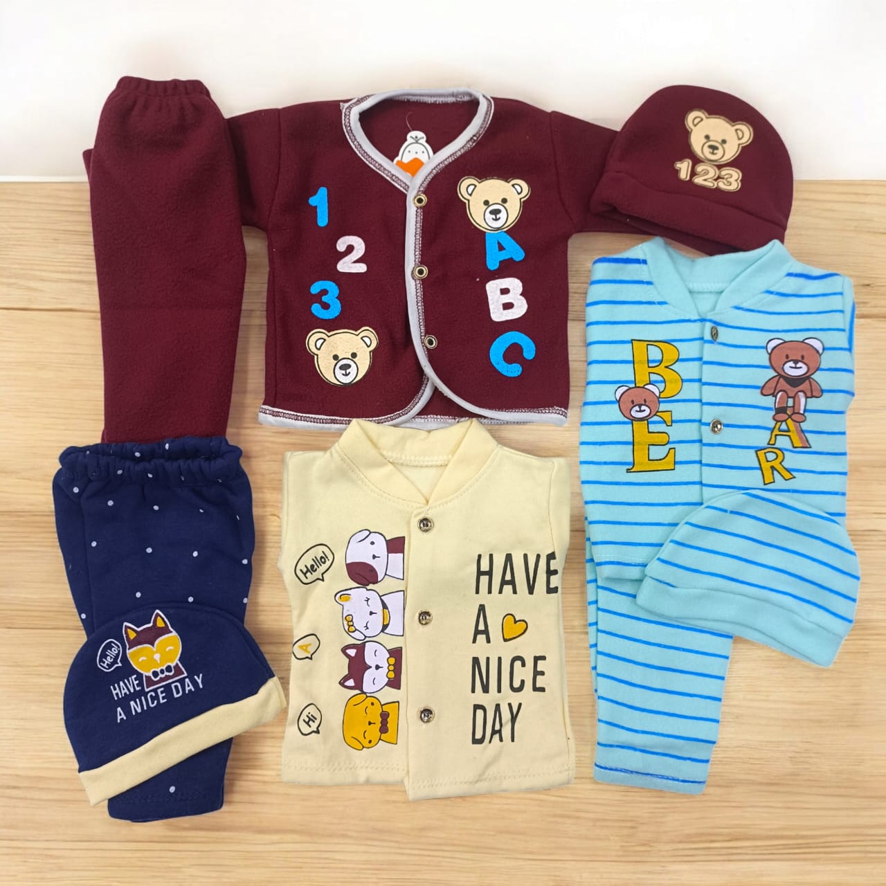 CNW108 Newborn Winter Fleece Pack of 3