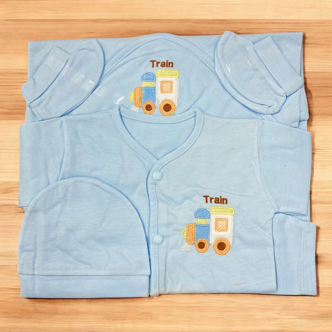 CN1518 Newborn Summer Soft Cotton Starter Set 5 Pcs