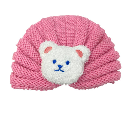 AC815 Baby Girl Woolen Cap