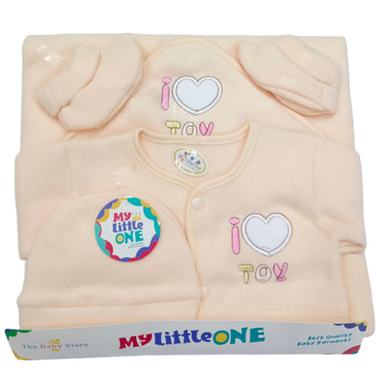 CNWA113 Newborn Winter Fleece Starter Set 5 Pcs