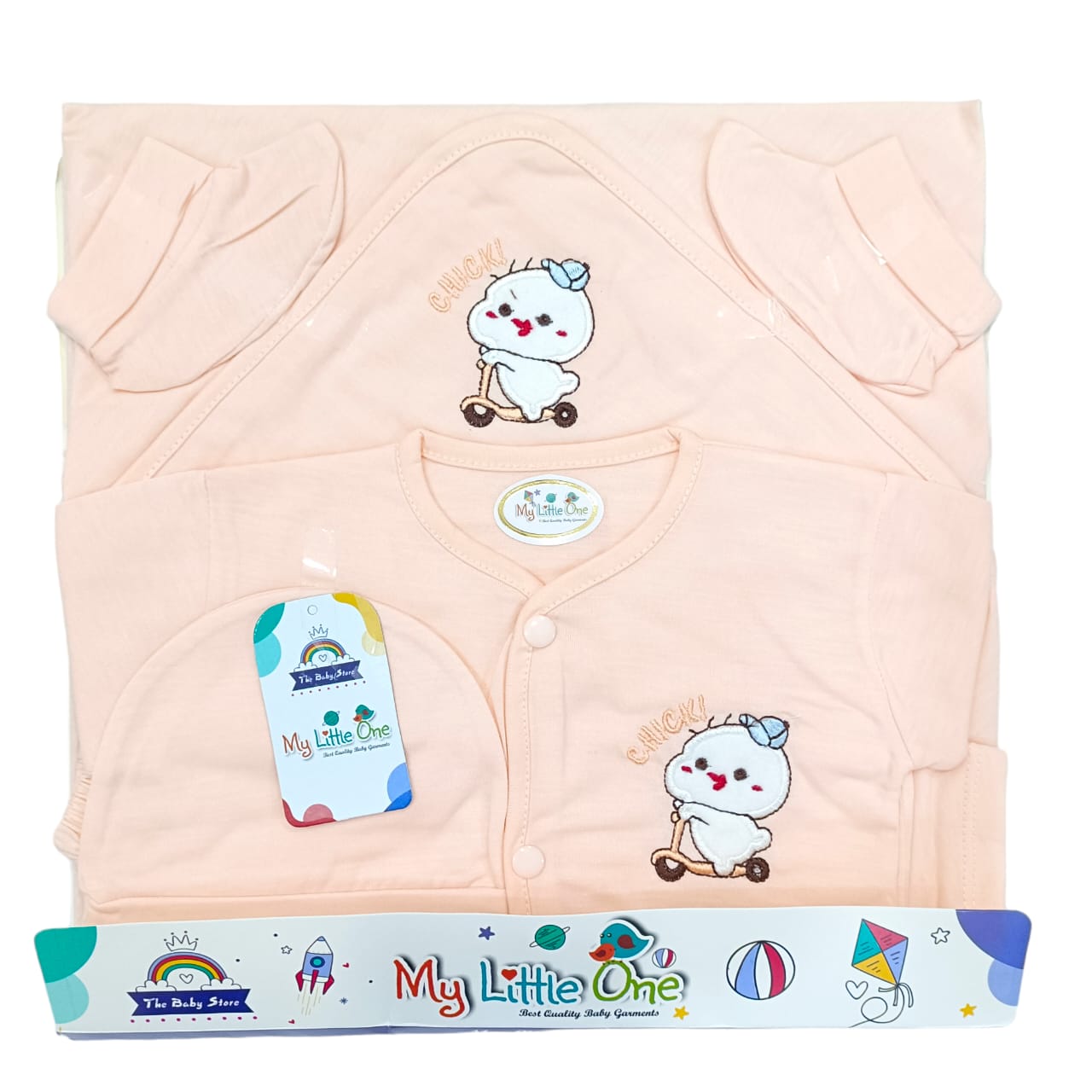 CN520 Newborn Summer Soft Cotton Starter Set 5 Pcs