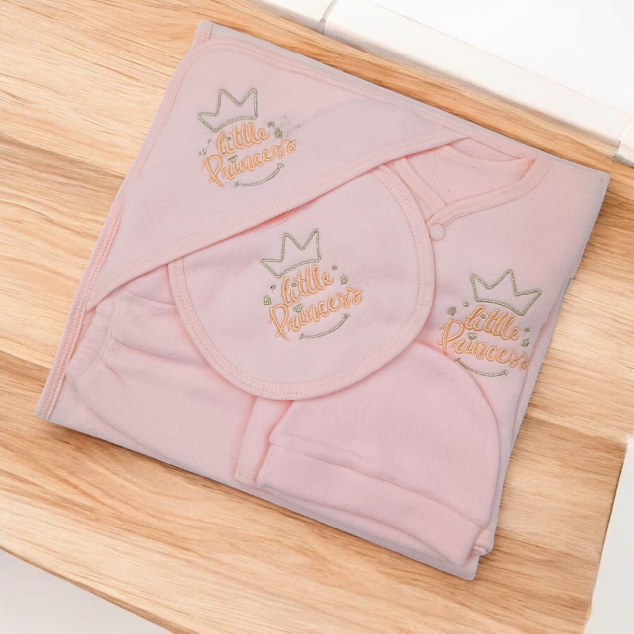 CNW3540 Newborn Winter Fleece Starter Set 5 Pcs