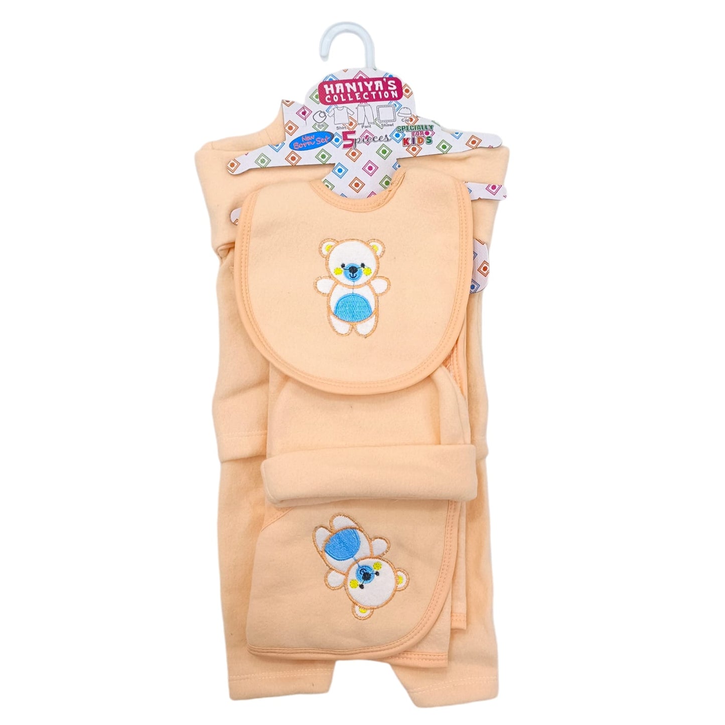 CNW8012 Winter Fleece Newborn Starter Set 5 Pcs