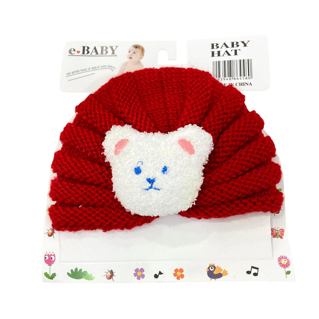 AC815 Baby Girl Woolen Cap