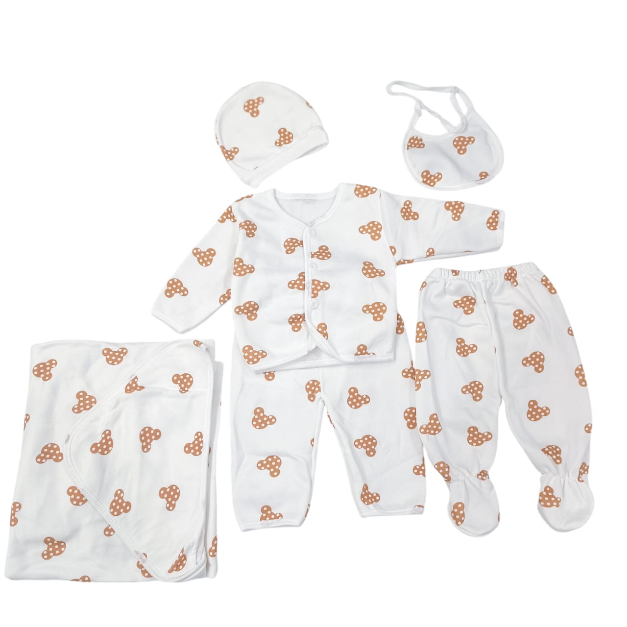 CN612 0 to 6 Months Winter Fleece Starter Set 6 pcs