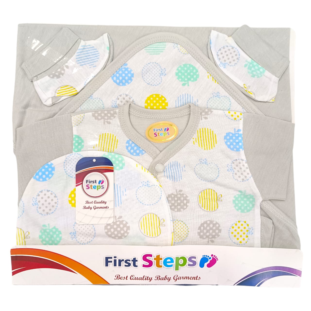 CN1517 Newborn Summer Soft Cotton Starter Set 5 Pcs