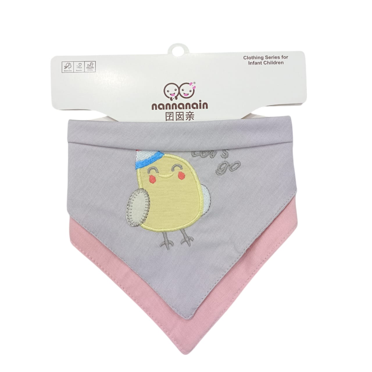 AC303 0 to 6 Months Bibs Pack of 2