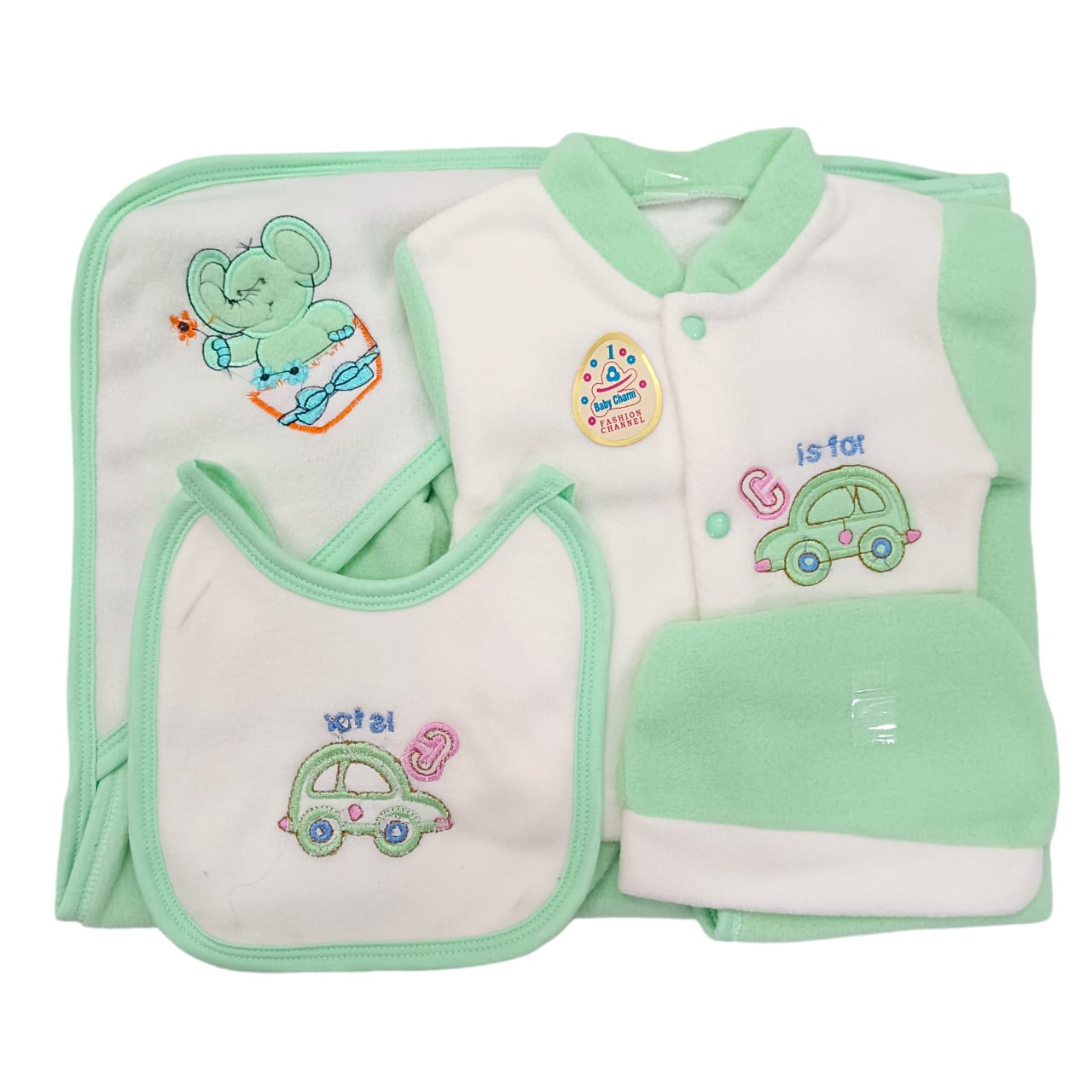 CNW106 Newborn Winter Fleece Starter Set 5 Pcs