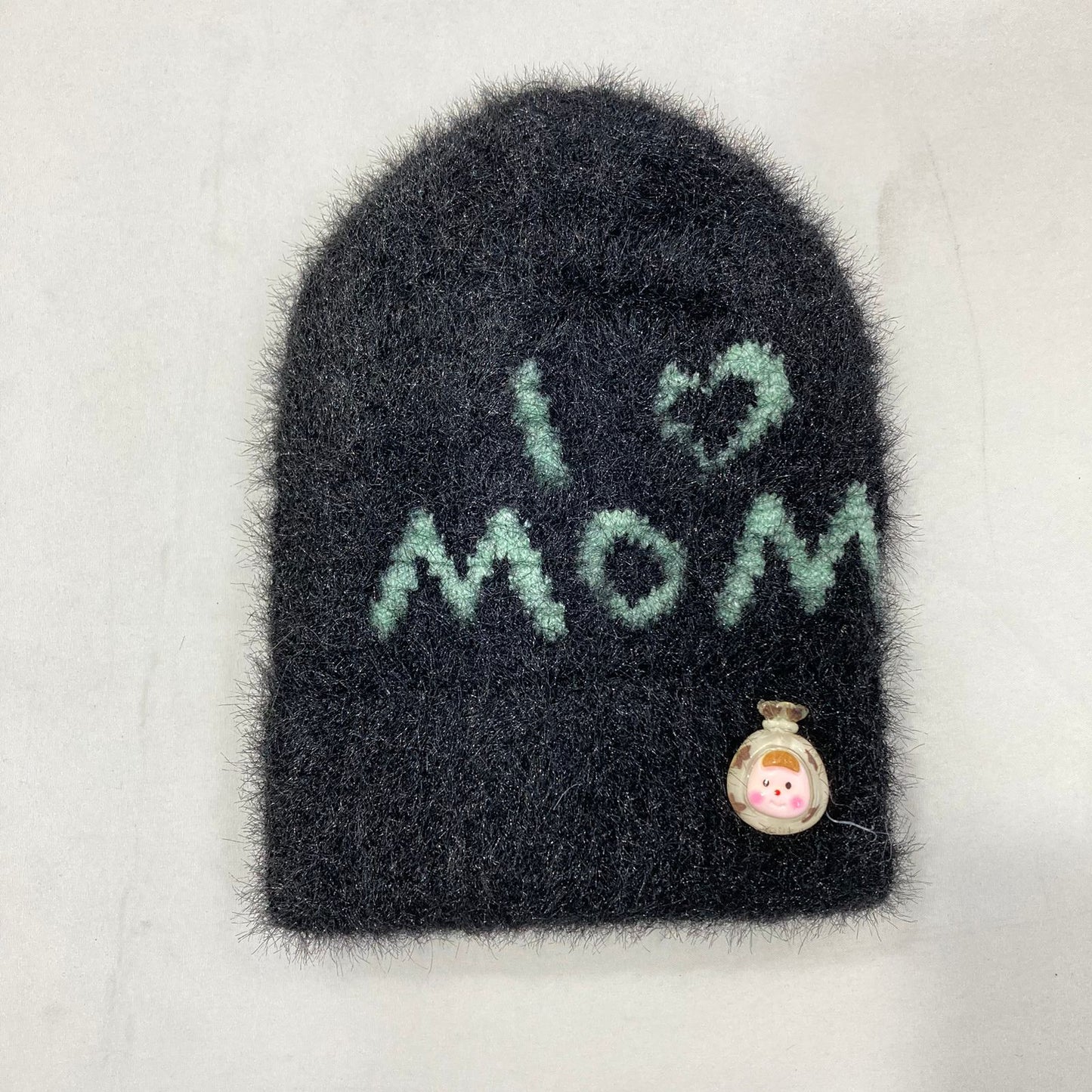 ACW177 Imported Winter Rabbit Wool Baby Cap