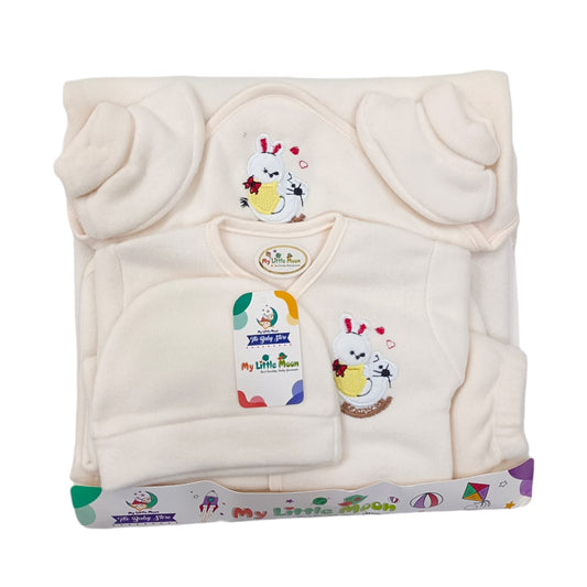 CNWC1003 Newborn Winter Fleece Starter Set 5 Pcs