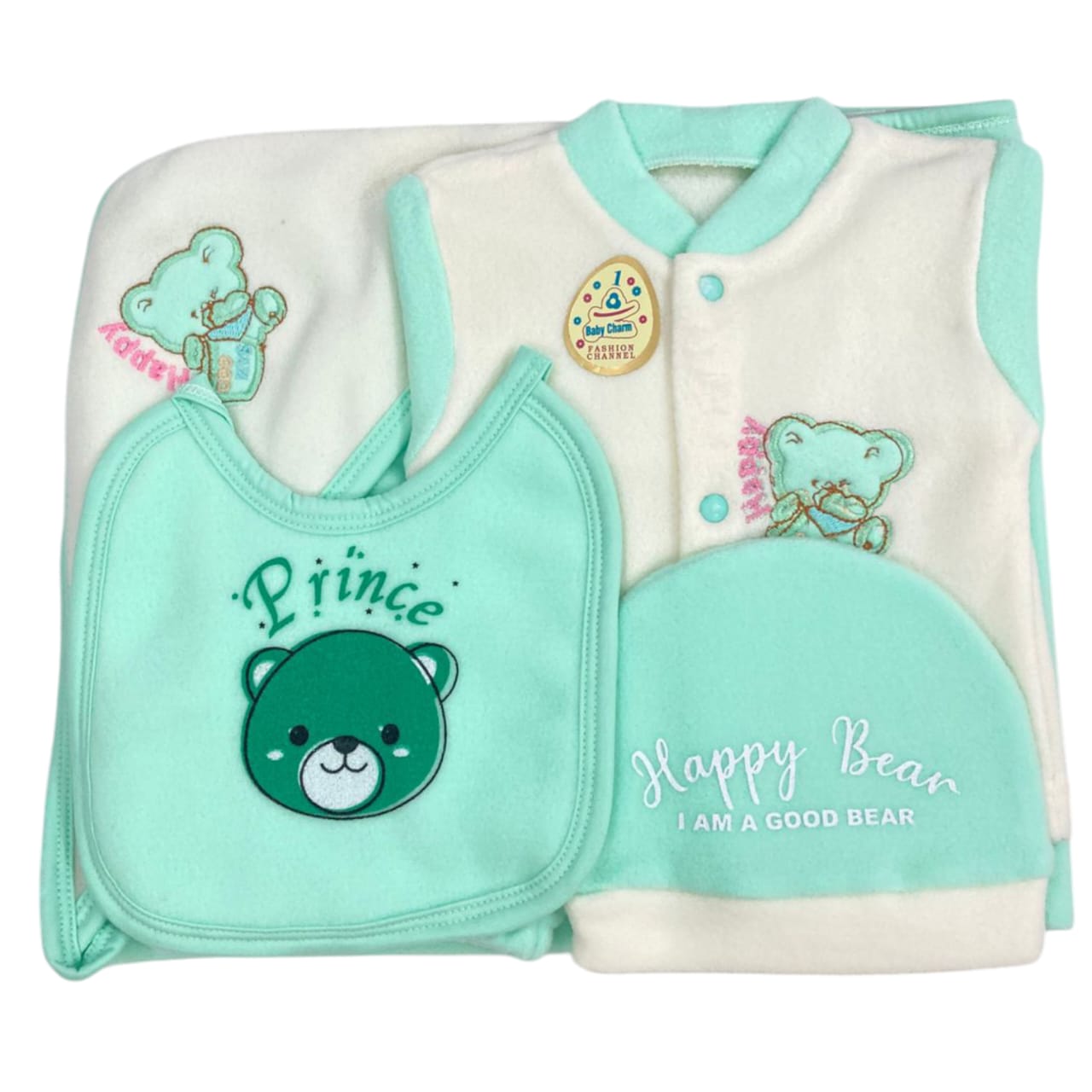 CNW109 Newborn Winter Fleece Starter Set 5 Pcs