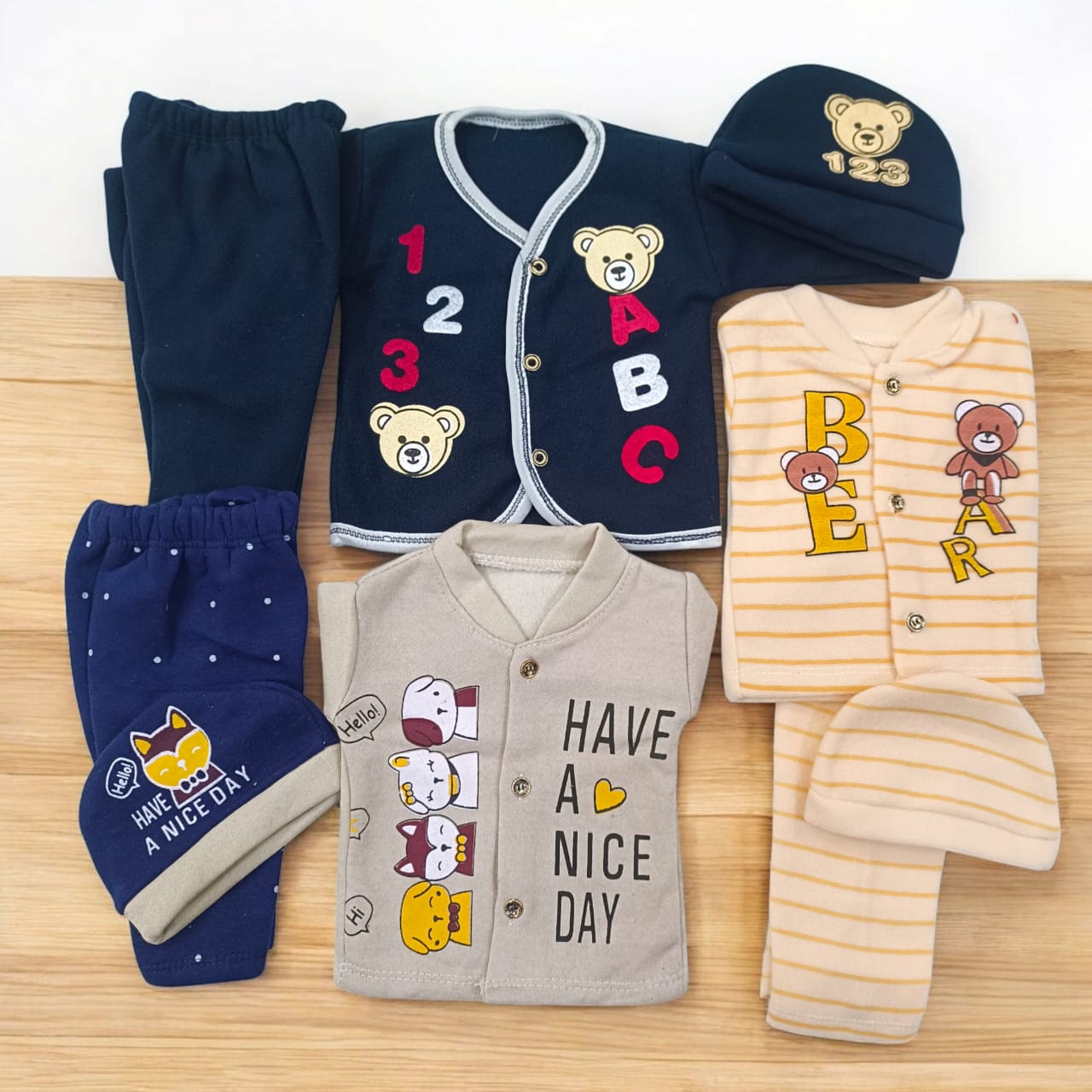 CNW108 Newborn Winter Fleece Pack of 3