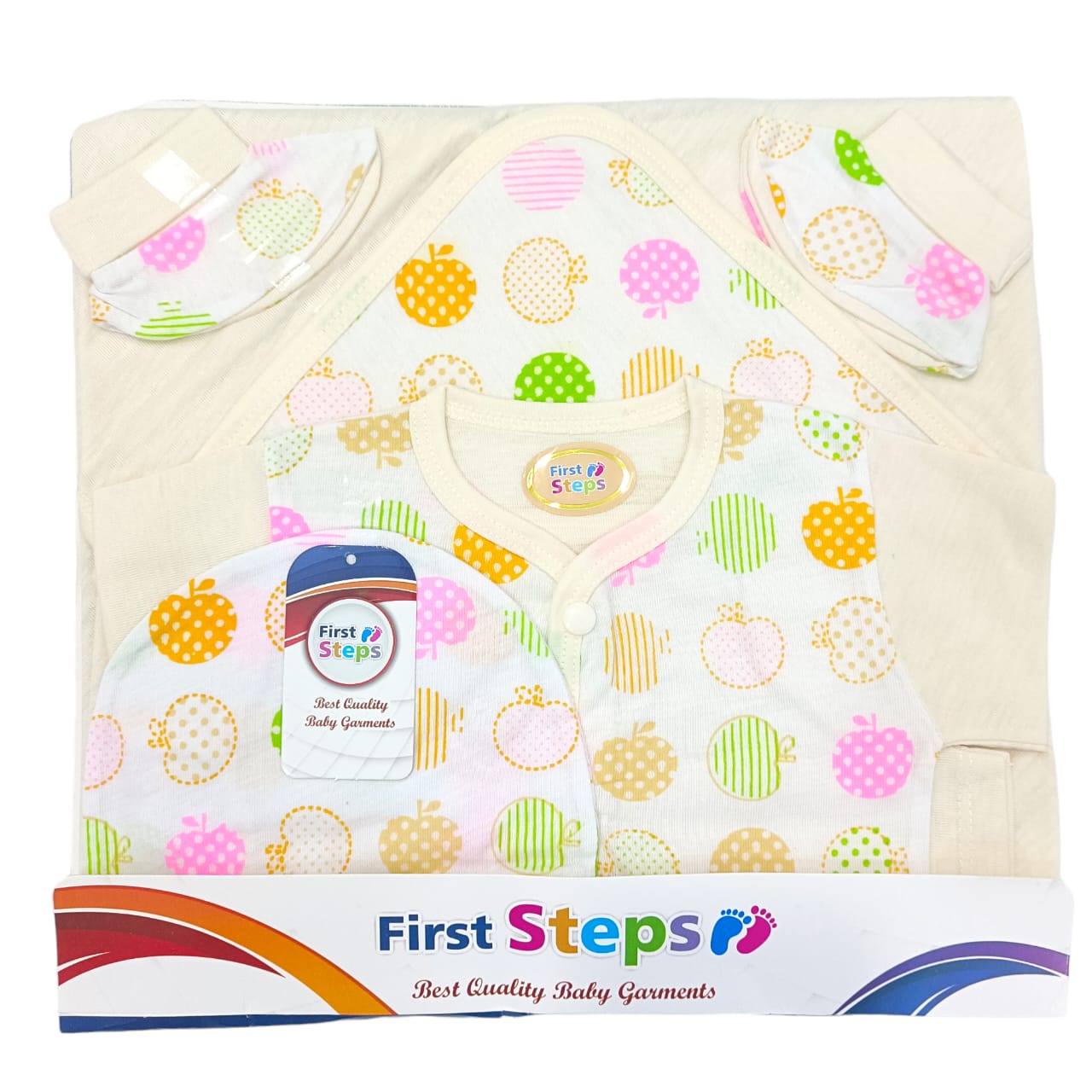 CN1517 Newborn Summer Soft Cotton Starter Set 5 Pcs