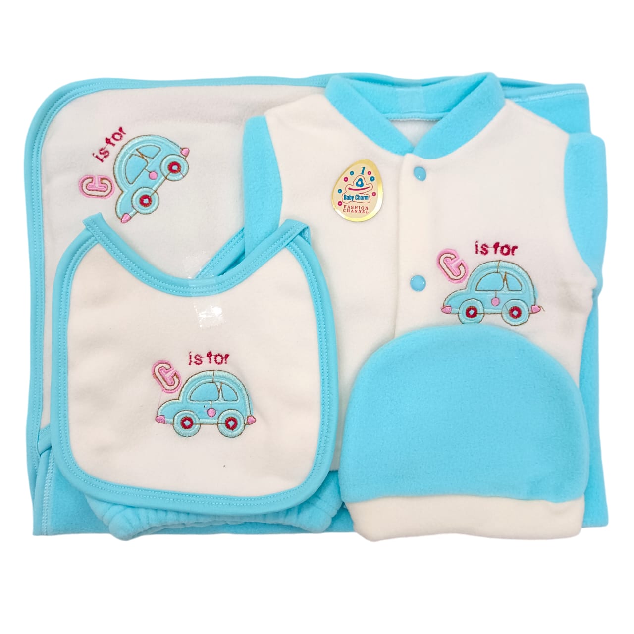 CNW106 Newborn Winter Fleece Starter Set 5 Pcs