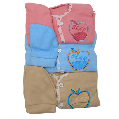 CNW890 Newborn Winter Fleece Pack of 3