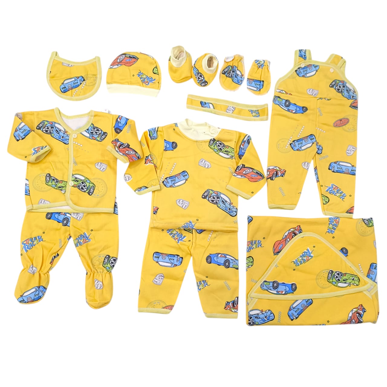 CNW1103 0 to 6 Months Winter Fleece Starter Set 11 pcs