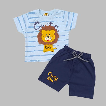 CN281 Summer Lion Print Dress