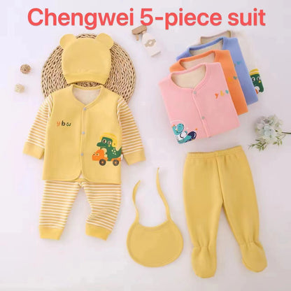 CNW108 0 to 6 Months Blanket Stuff Winter Starter Set 5 Pcs