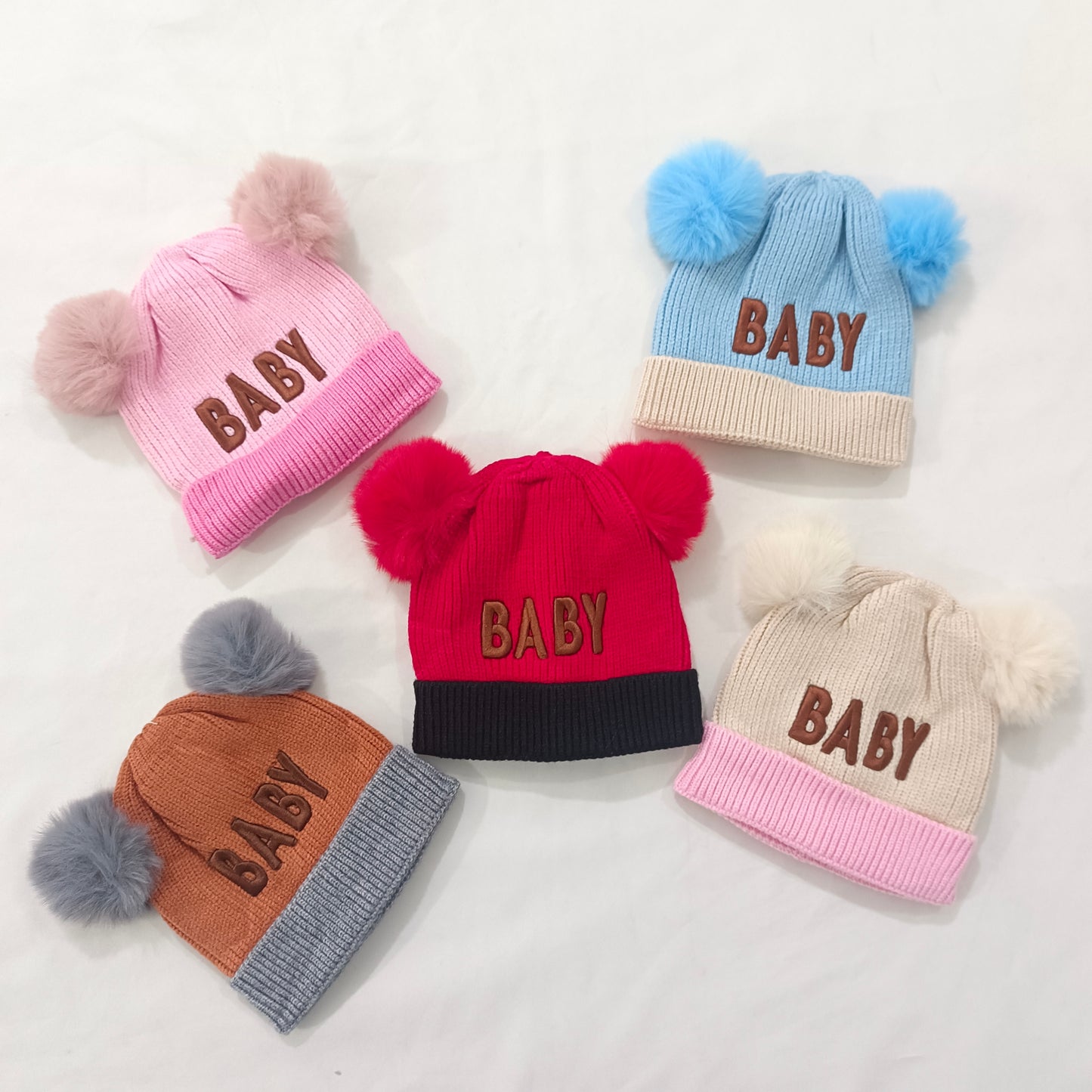 CN003 0 to 6 Months Winter Woolen Cap