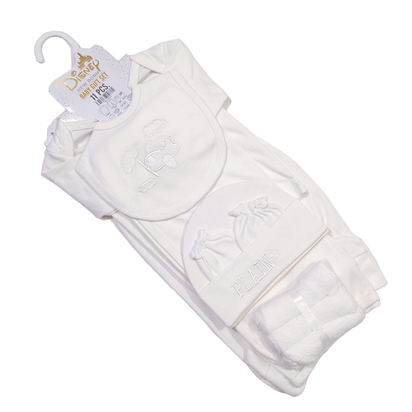 CN714 Pure White Newborn Welcome Starter Set 07 Pcs