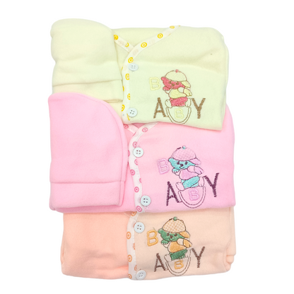 CNW890 Newborn Winter Fleece Pack of 3