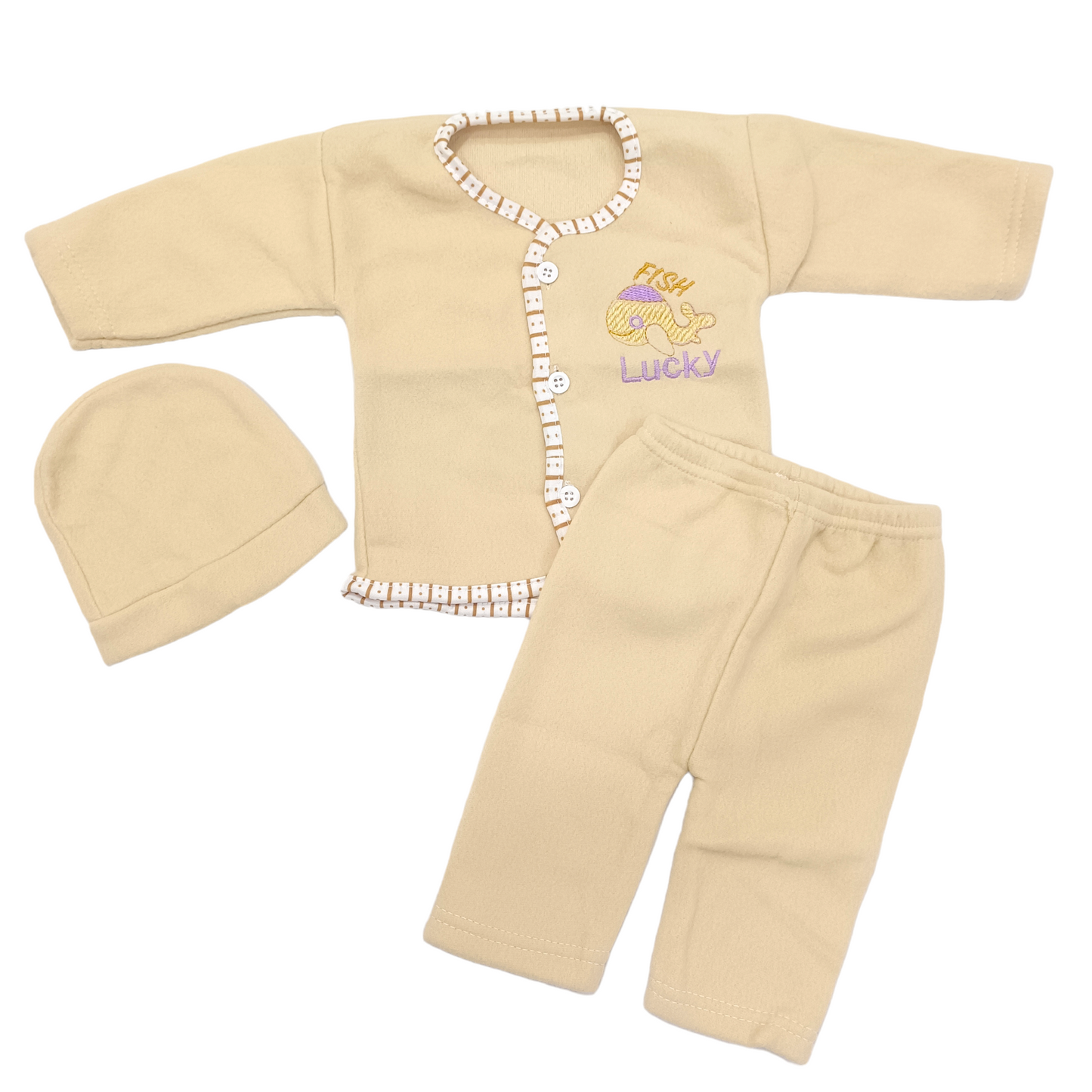 CNW890 Newborn Winter Fleece Pack of 3