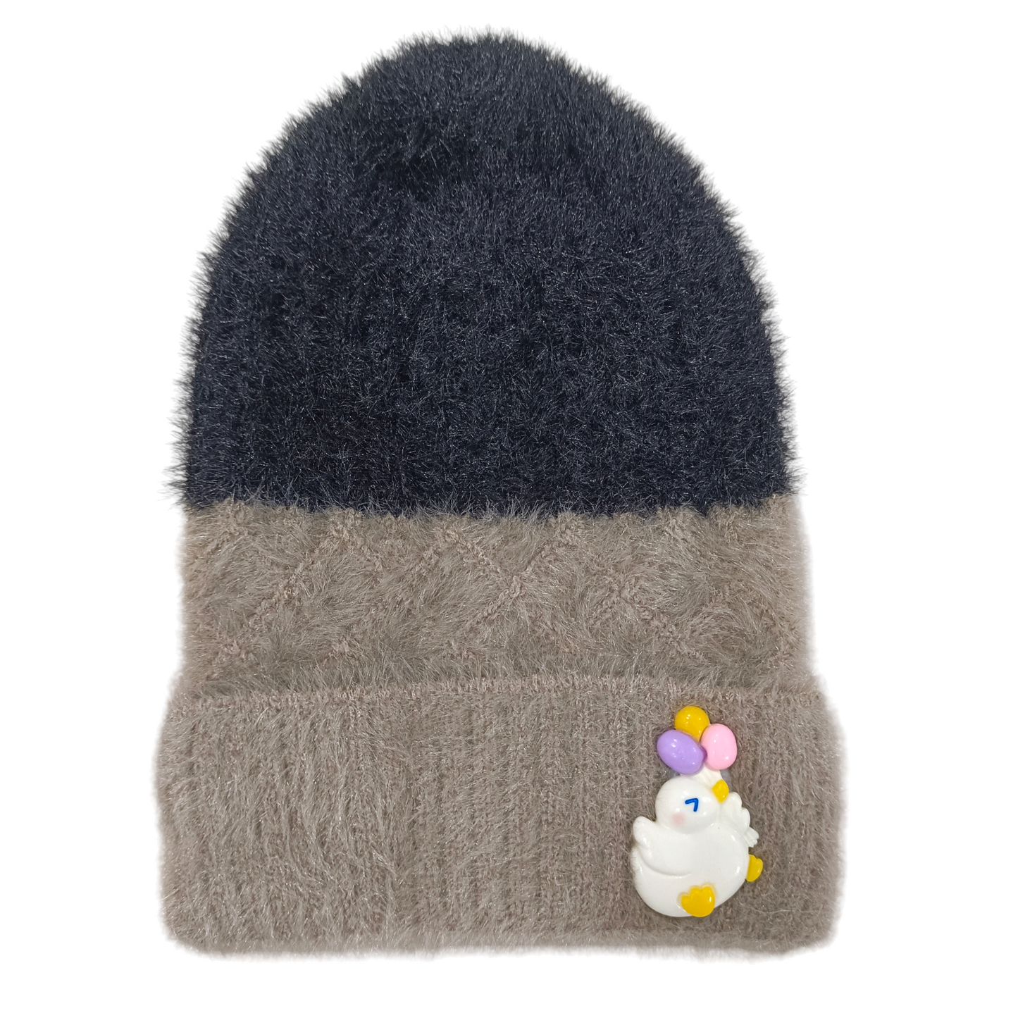 ACW166 Imported Winter Rabbit Wool Baby Cap