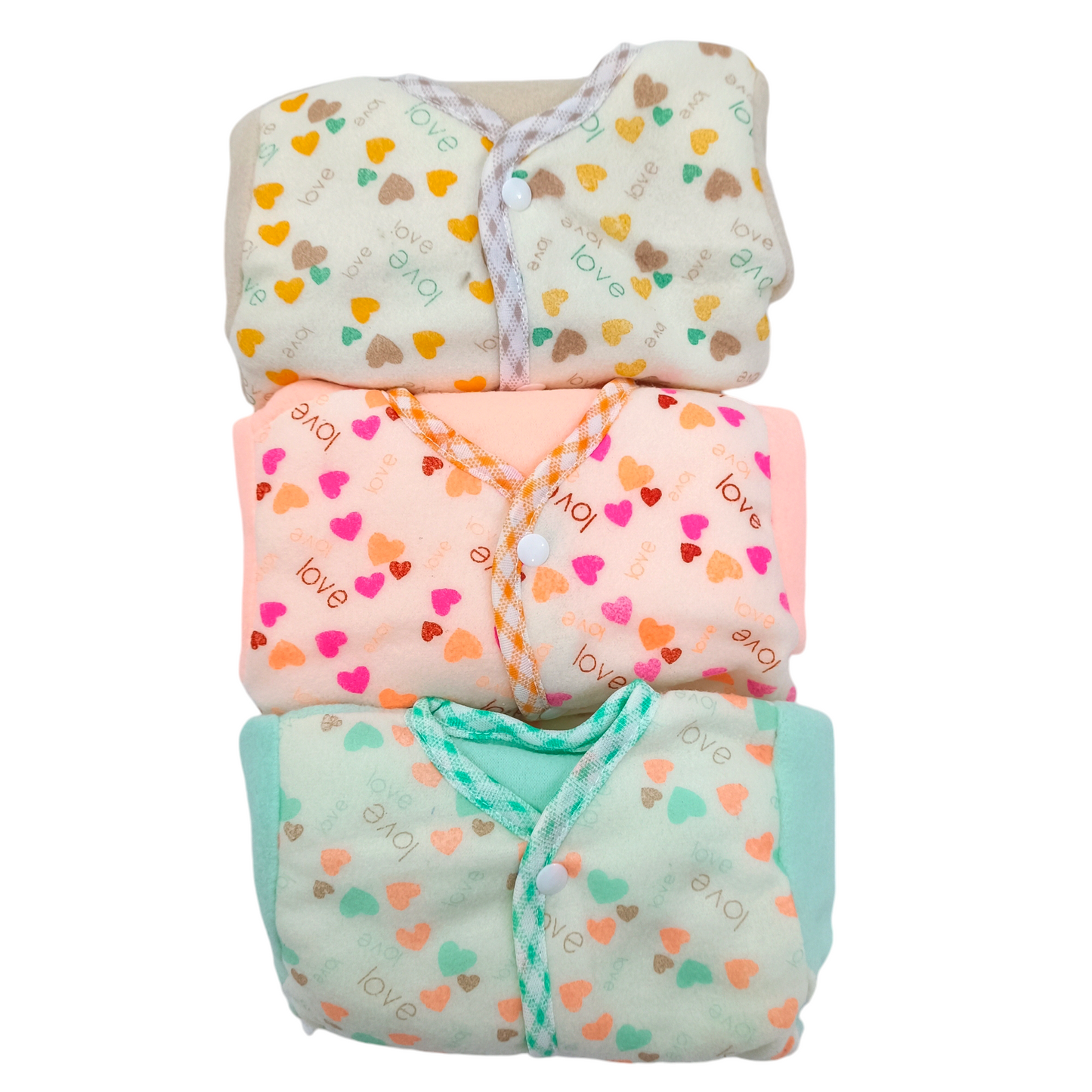 Newborn Winter Fleece Dress Pack of 3