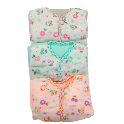 Newborn Winter Fleece Dress Pack of 3