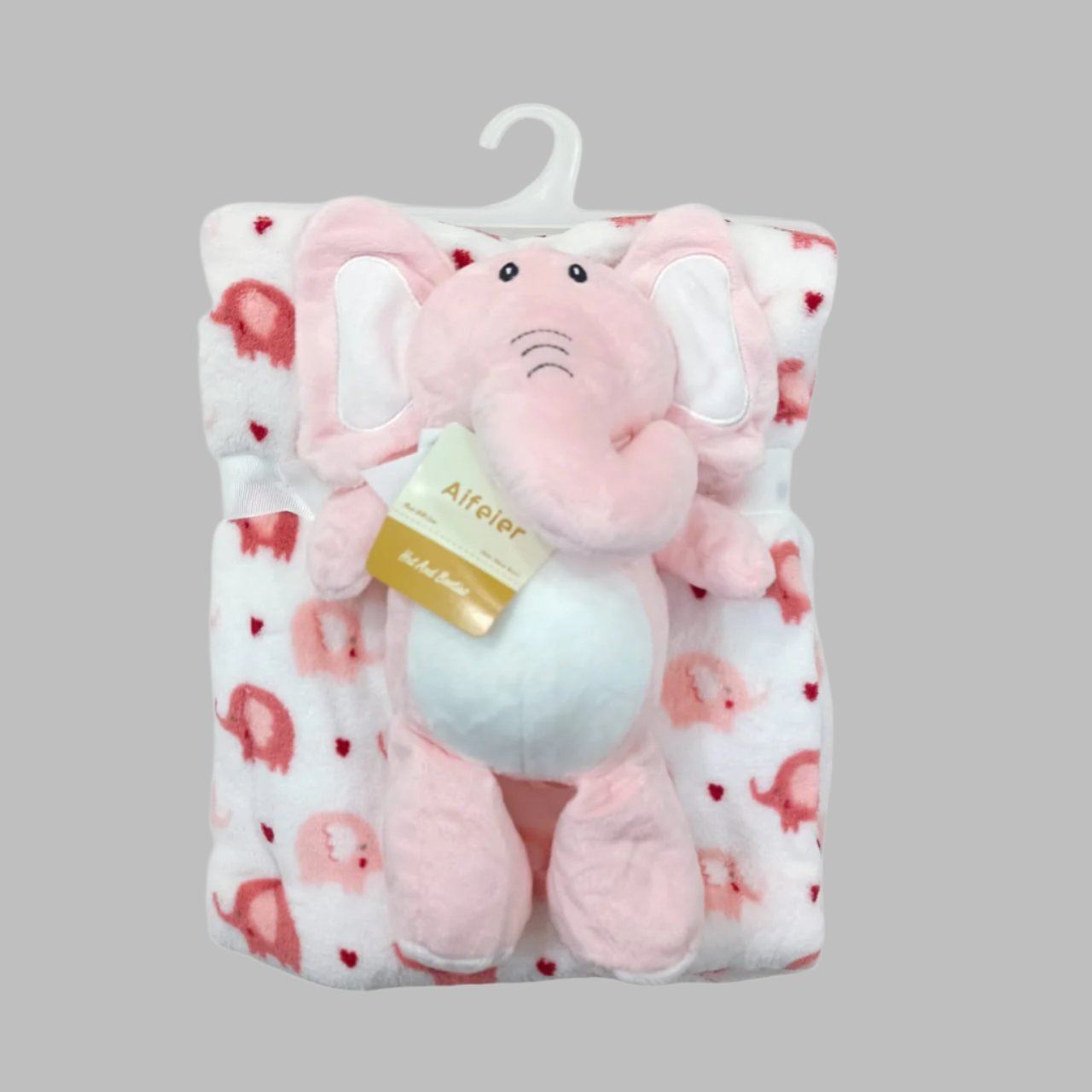 Imported Baby Blanket With Plush Toy