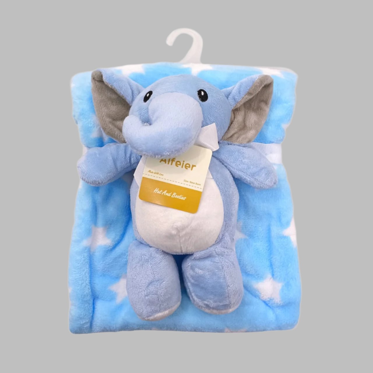 Imported Baby Blanket With Plush Toy