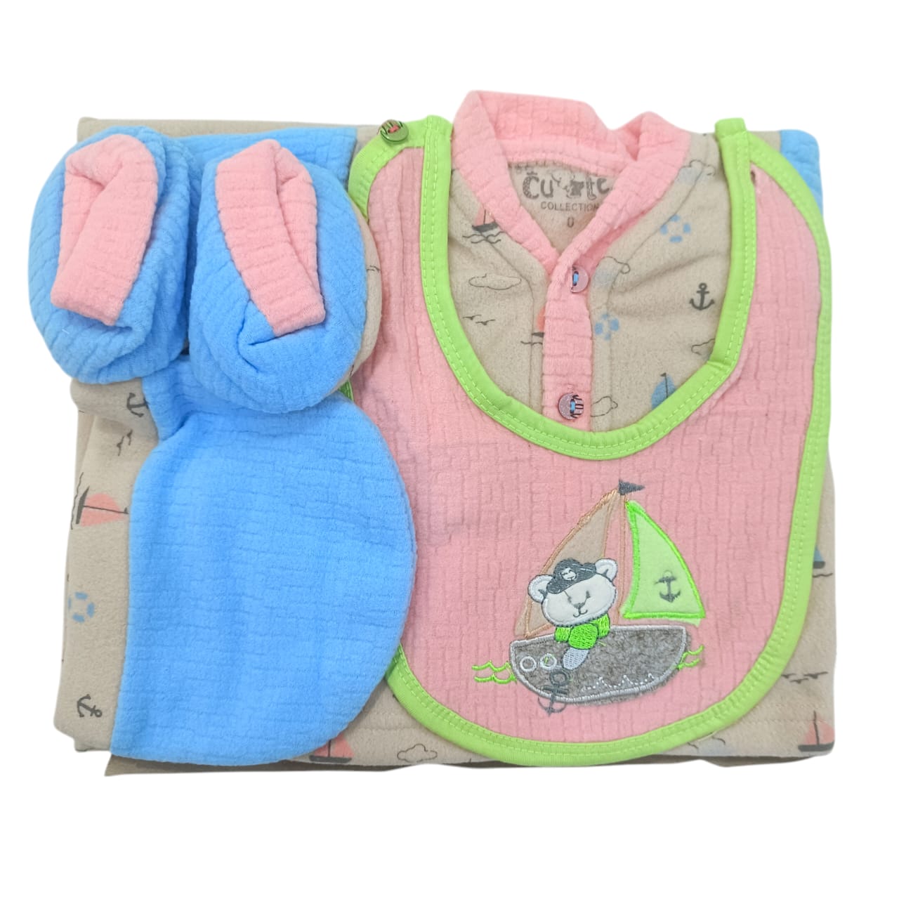 CNWA53 Newborn Winter Fleece Starter Set 5 Pcs