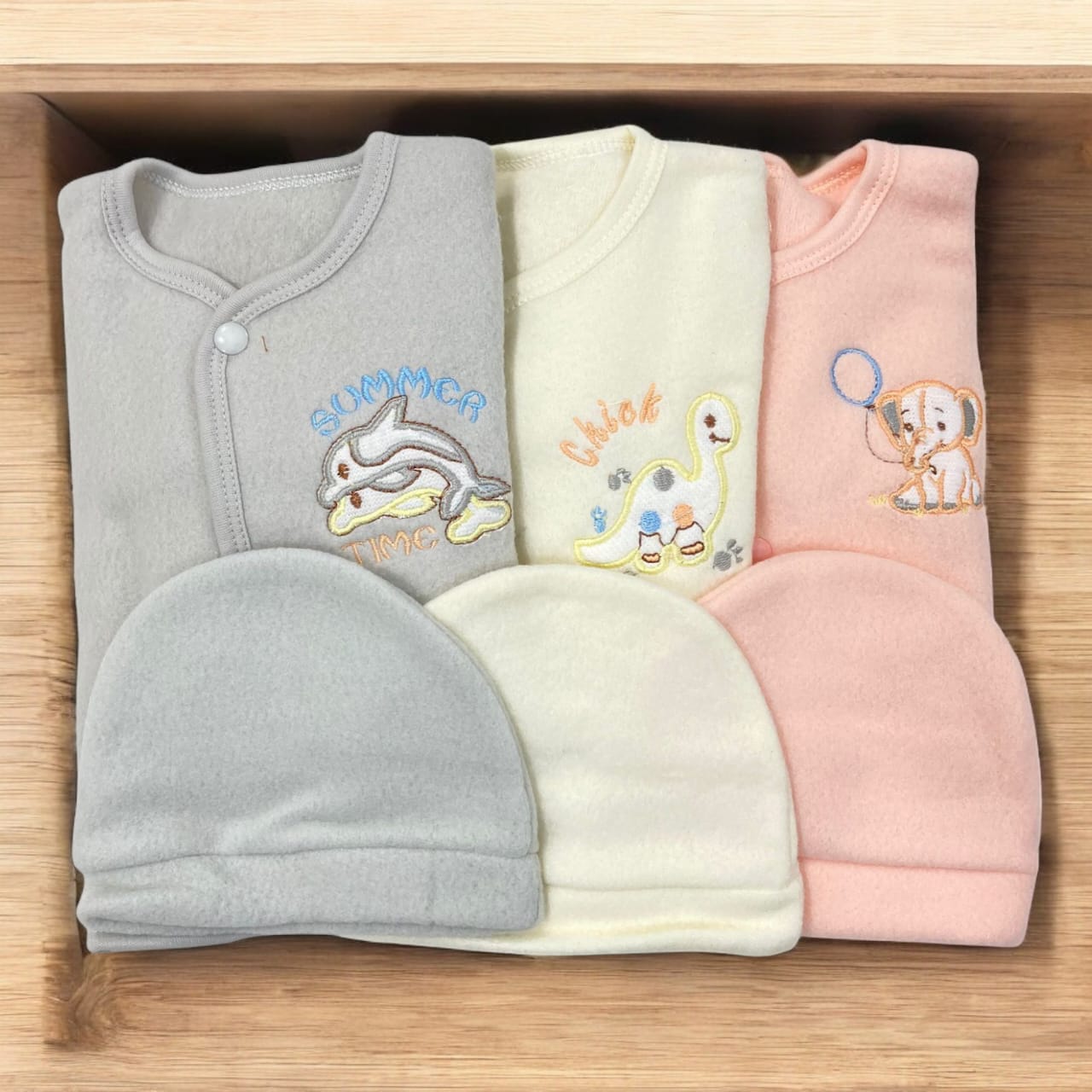 CNW1009 Newborn Winter Fleece Pack of 3