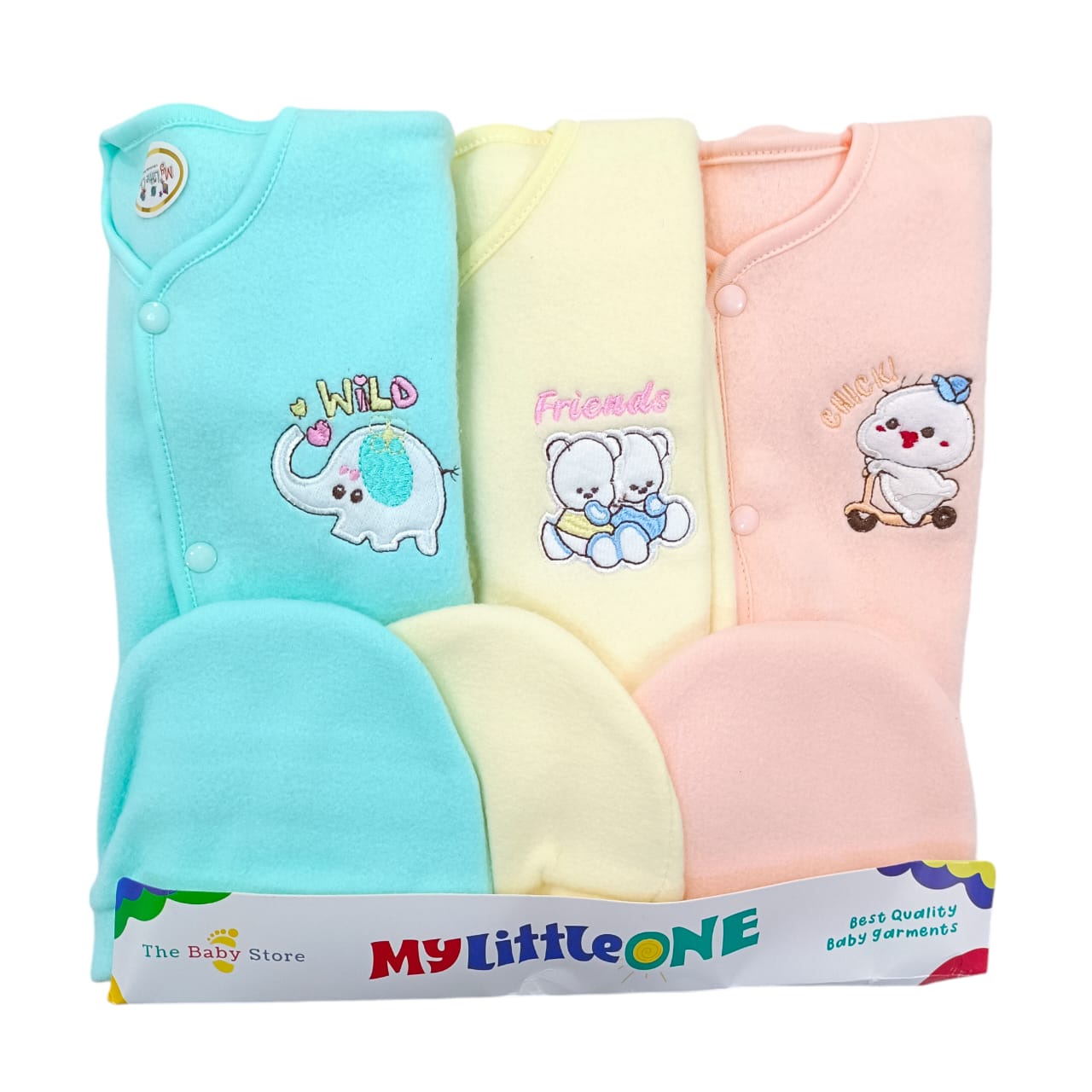 CNW1004 Newborn Winter Fleece Pack of 3