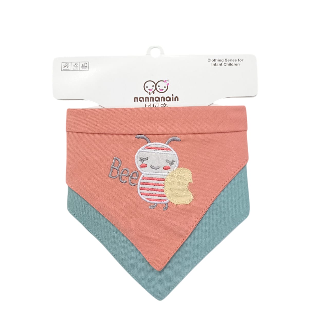 AC303 0 to 6 Months Bibs Pack of 2