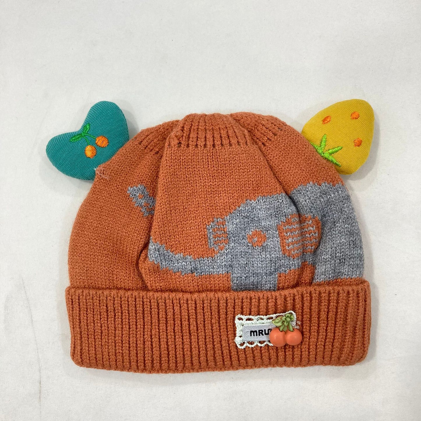 AC450  Baby Girl Winter Woolen Cap