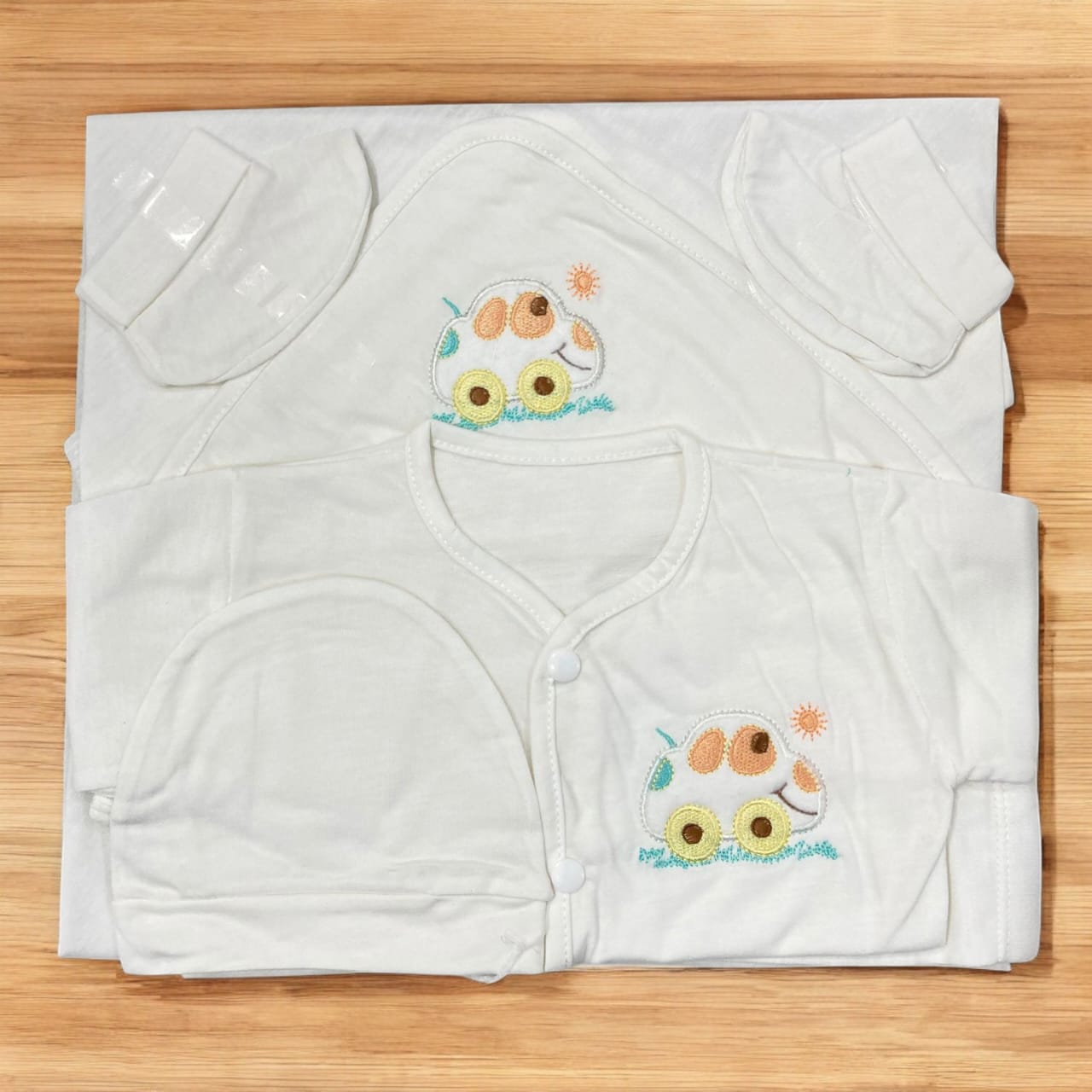 CN1518 Newborn Summer Soft Cotton Starter Set 5 Pcs