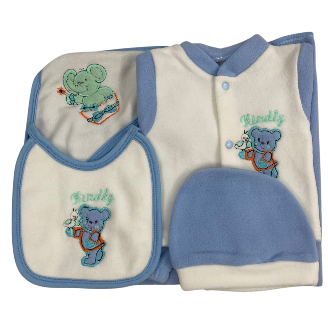 CNW109 Newborn Winter Fleece Starter Set 5 Pcs