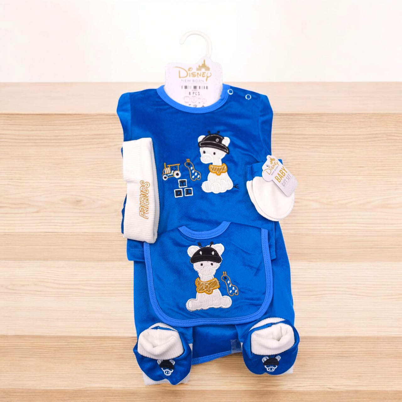 CNW301 Newborn Winter Velvet Starter Set 8 Pcs