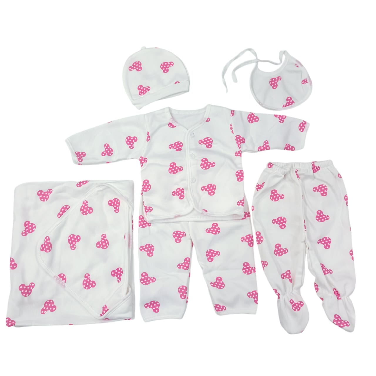 CN612 0 to 6 Months Winter Fleece Starter Set 6 pcs